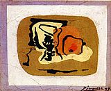 Pablo Picasso Verre Et Fruit 1923