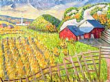 Patricia Eyre Wheat Harvest Kamouraska Quebec