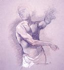 Patrick Devonas Conte Drawing From Imagination Male Torso