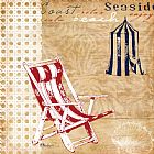 Paul Brent Cabana Beach American Collage I