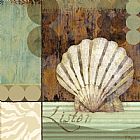 Shell Prints - Contemporary Shell I by Paul Brent