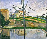 Paul Cezanne Le Bassin Du Jas De Bouffan 1878