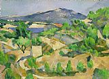 Paul Cezanne Mountains in Provence