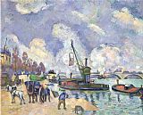 Paul Cezanne Quai De Bercy Paris 1873 75