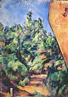 Paul Cezanne Red Rock