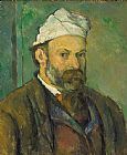 1878 Paintings - Self Portrait About 1878 1880 by Paul Cezanne