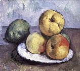 Paul Cezanne Still Life with Apples And Peaches