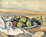 Paul Cezanne Still Life With Pears painting