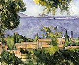Paul Cezanne The Rooftops of L Estaque 1883 85