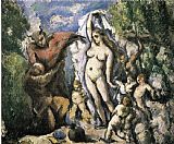 Temptation Prints - The Temptation of St by Paul Cezanne