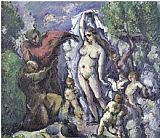 Temptation Prints - The Temptation of St Anthony Circa 1875 by Paul Cezanne
