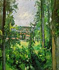 Paul Cezanne View of the Outskirts painting