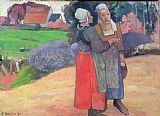 Paul Gauguin Breton Peasants