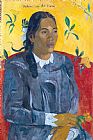 Paul Gauguin Tahitian Woman with a Flower