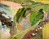 Paul Gauguin The Flageolet Player on the Cliff
