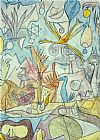 Paul Klee Flock of Birds Vogelsammlung 1917 painting