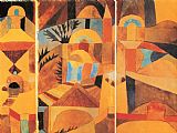 Il Giardino Rosso Prints - Il Giardino Del Tempio by Paul Klee