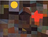Paul Klee Incendio Sotto La Luna Piena