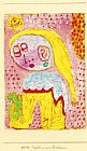 Paul Klee Magdalena Before The Conversion 1938