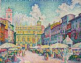 Paul Signac Market Of Verona