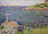Paul Signac Prints - Saint Briac by Paul Signac