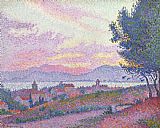 Paul Signac View Of Saint Tropez
