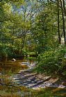 Peder Mork Monsted A River Landscape