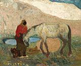 Pedro Figari Lavanderas En Los Medanos O Los Amigos