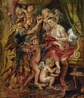 Peter Paul Rubens Alexander And Roxana painting