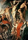 Peter Paul Rubens Christ Between the Two Thieves painting