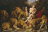 Peter Paul Rubens Daniel And The Lions Den painting