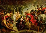 Peter Paul Rubens The Meeting of David and Abigail painting