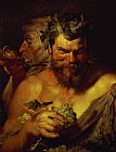 Peter Paul Rubens Two Satyrs painting