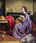 The Lord of Burleigh Paintings and Prints - Lord - Thy Will Be Done by Philip Hermogenes Calderon