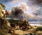 Philippe Rousseau La Chaise De Poste Paysage