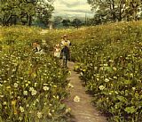 Phillip Richard Morris Gathering Wild Flowers