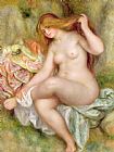 Pierre Auguste Renoir Seated Bather