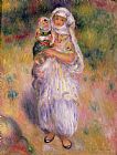 Pierre Auguste Renoir Algerian Woman and Child