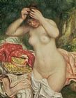 Pierre Auguste Renoir Bather Arranging her Hair