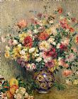 Pierre Auguste Renoir Dahlias