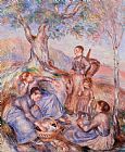 Pierre Auguste Renoir Harvesters Breakfast