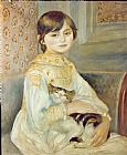 Pierre Auguste Renoir Julie Manet with Cat