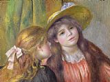 Pierre Auguste Renoir Portrait of Two Girls