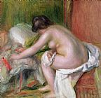 Pierre Auguste Renoir Seated Bather