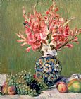 Pierre Auguste Renoir Still life of Fruits and Flowers