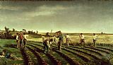 Pierre Edmond Alexandre Hedouin Reaping Sainfoin in Chambaudouin