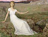 Symbolist Prints - Hope by Pierre Puvis de Chavannes