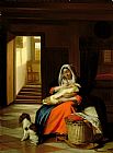 Pieter de Hooch Mother Nursing Her Child