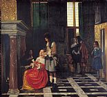 Pieter de Hooch The Card Players