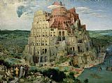 Tower Prints - Tower of Babel by Pieter the Elder Bruegel